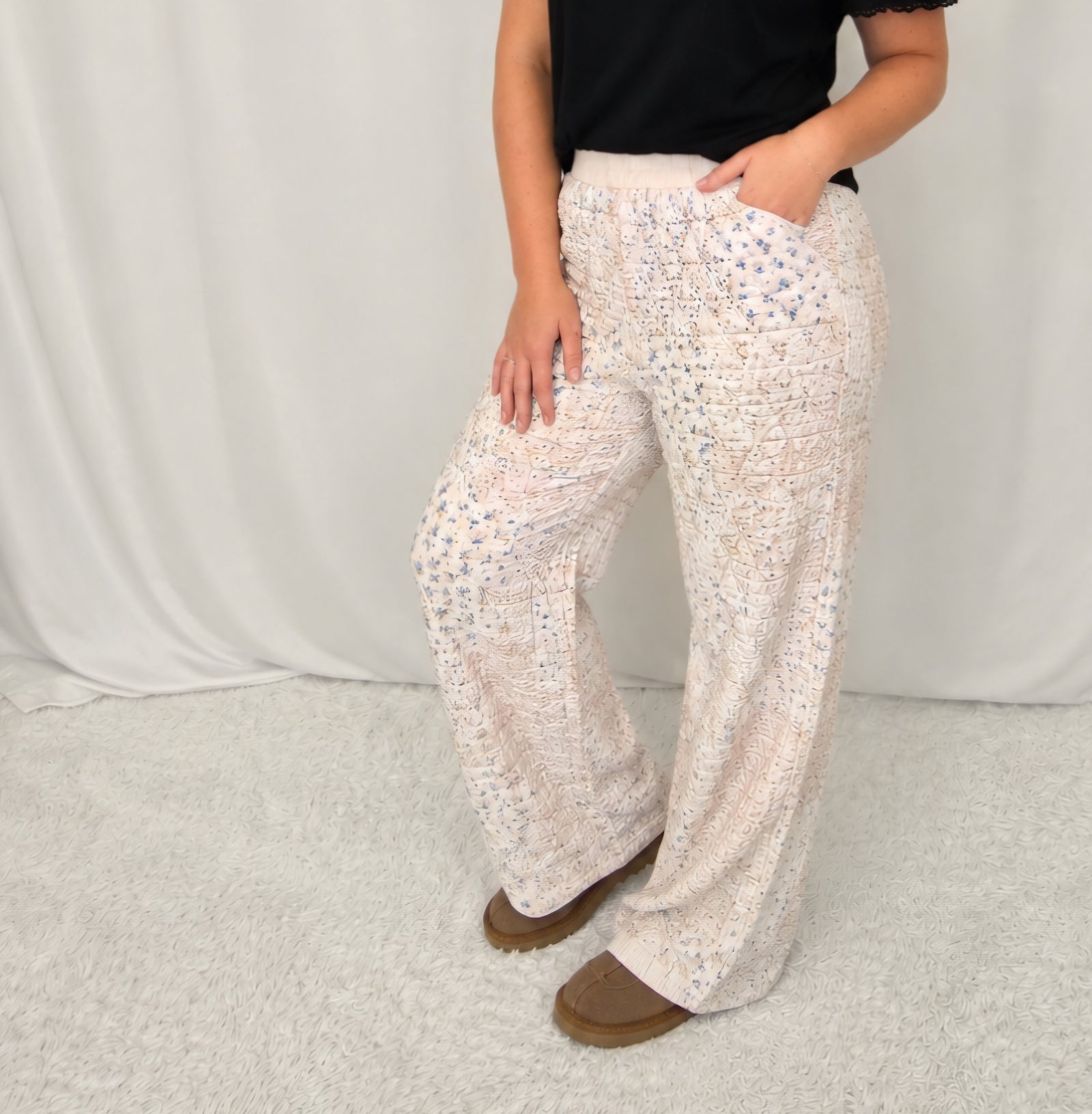 Peggy Patchwork Pant