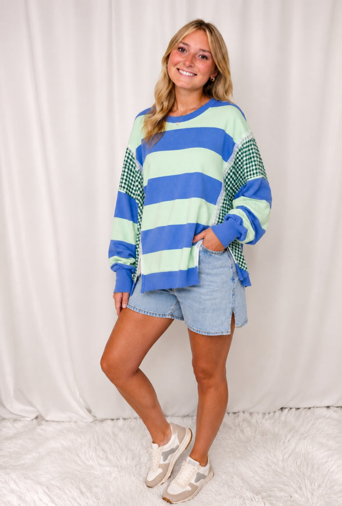 Uma Stripe Top