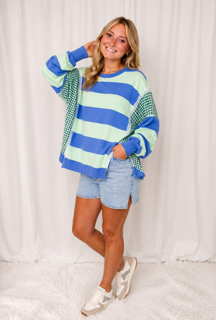 Uma Stripe Top