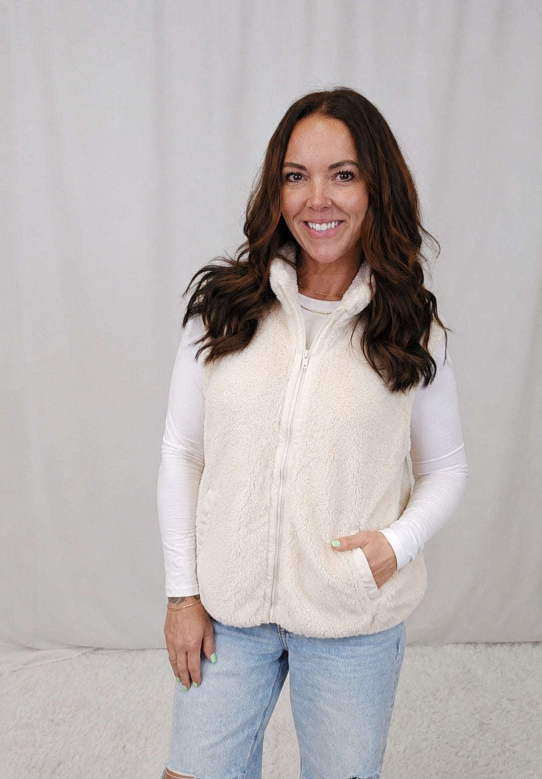 Athena Sherpa Vest