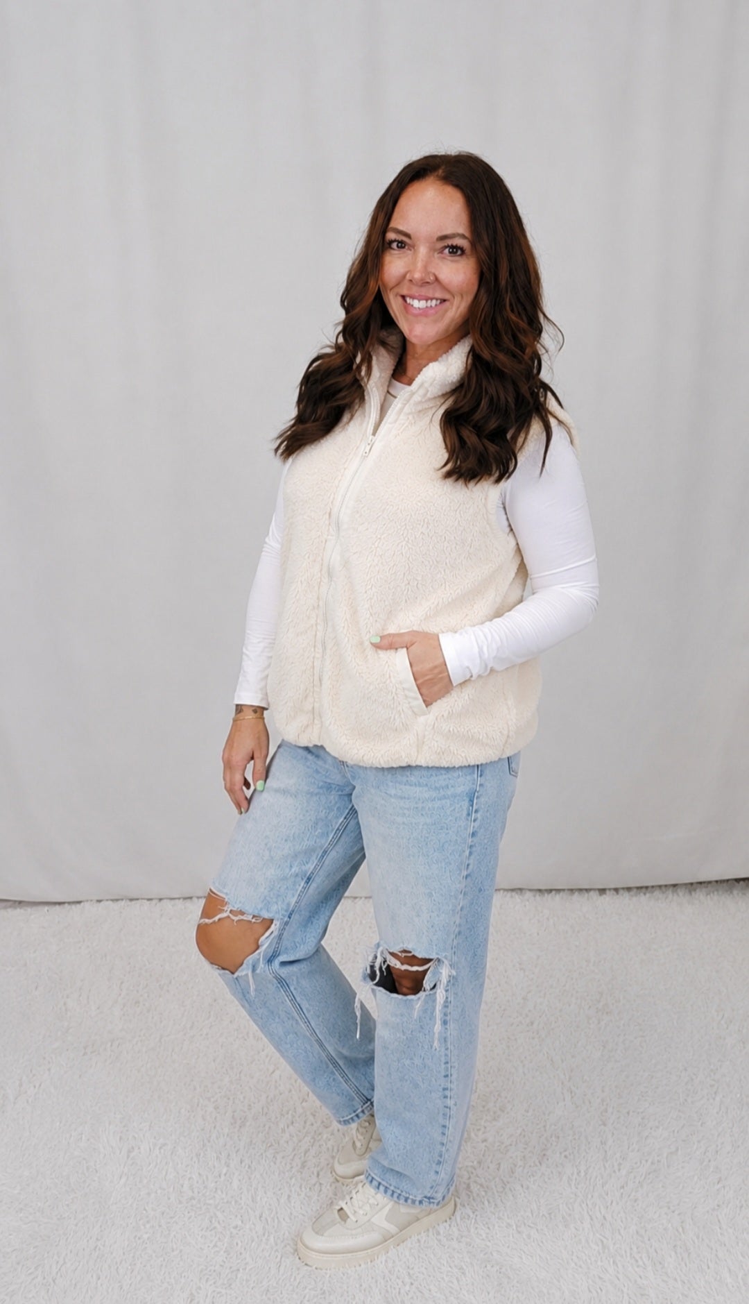 Athena Sherpa Vest