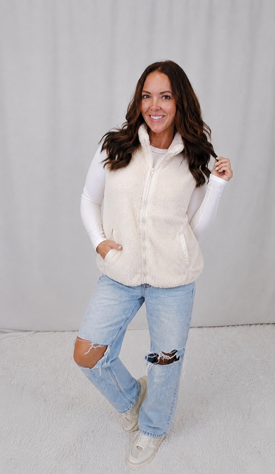 Athena Sherpa Vest