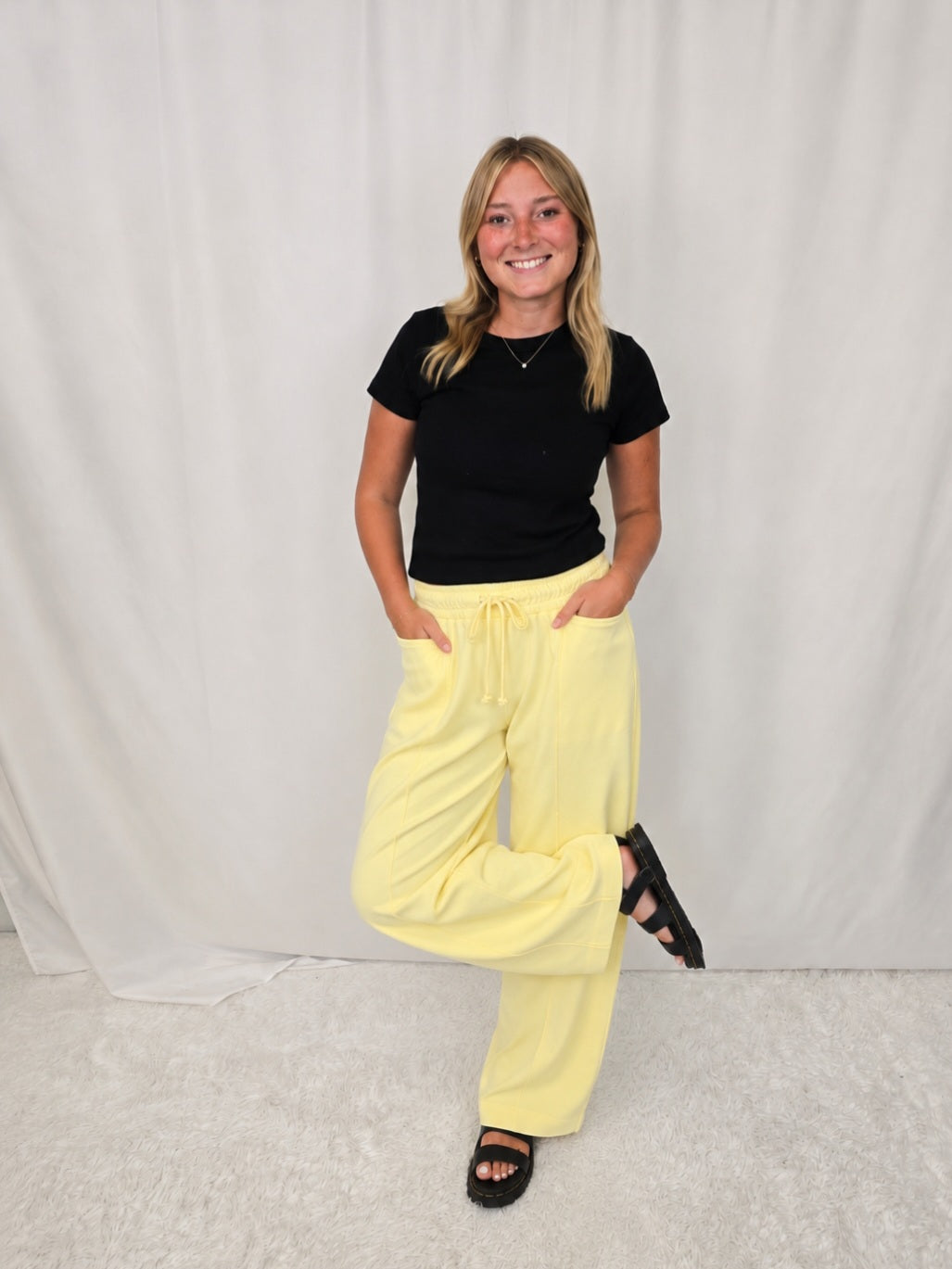 Colette Yellow Pant