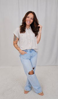 Liliana Stripe Blouse