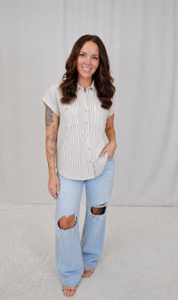 Liliana Stripe Blouse