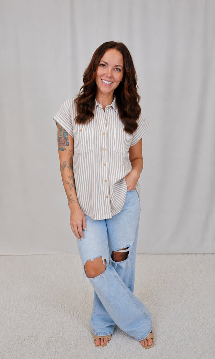 Liliana Stripe Blouse
