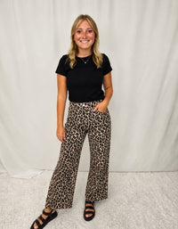 Lizy Leopard Jean