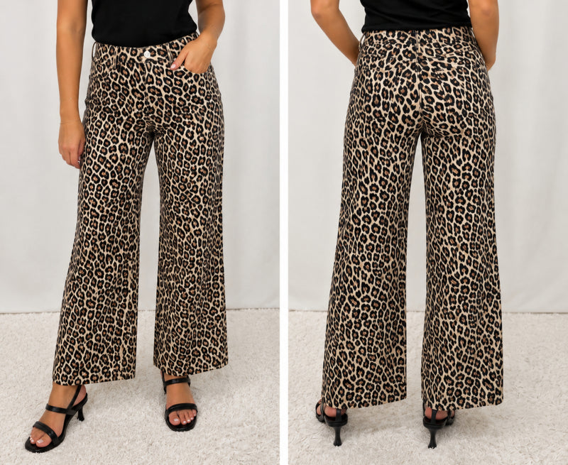 Lizy Leopard Jean