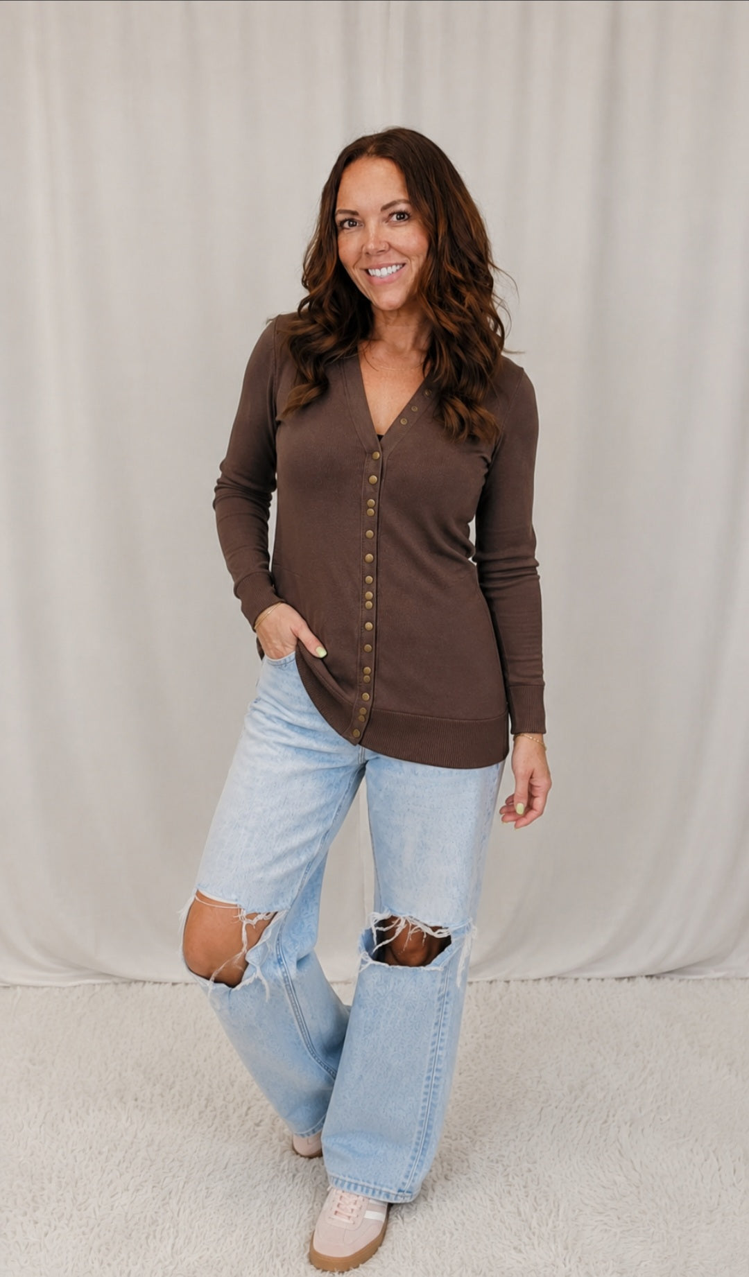 Snap Cardigan