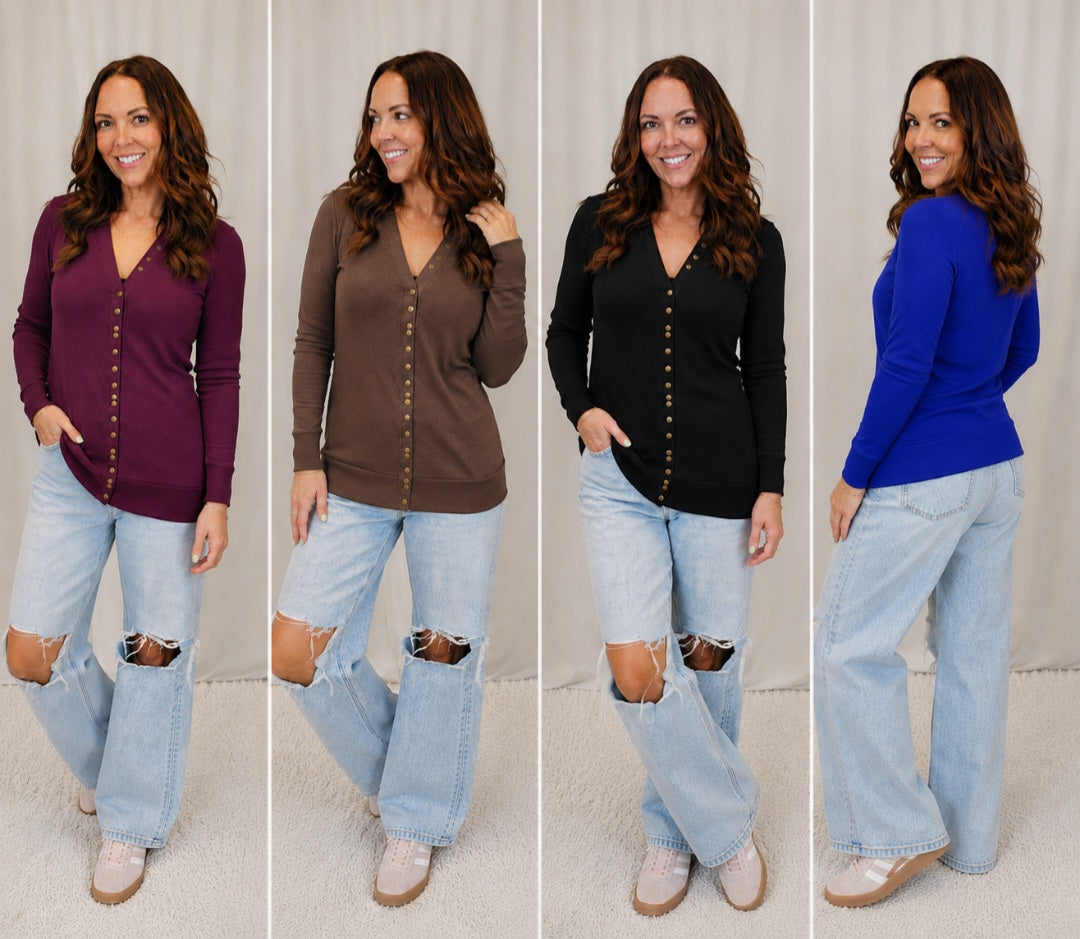 Snap Cardigan