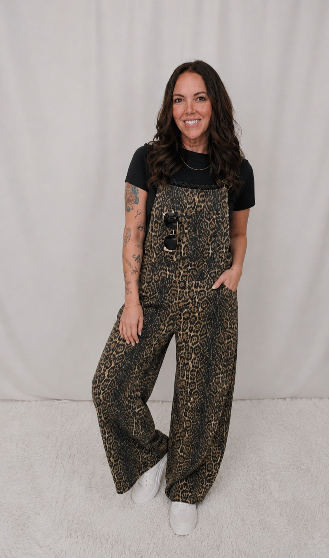 Lara Leopard Overall