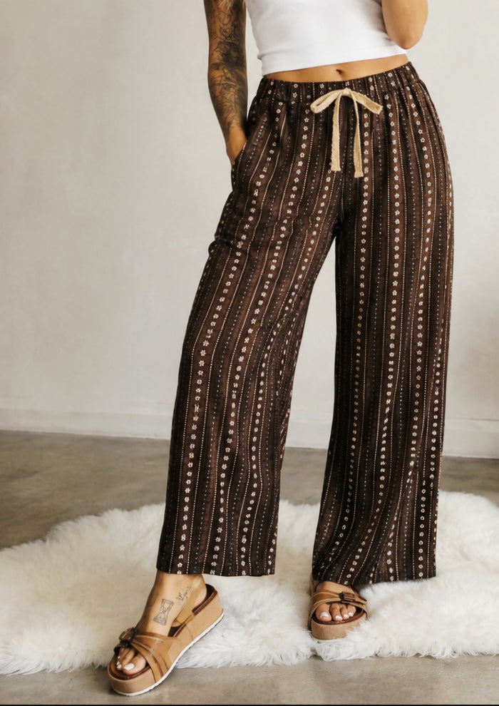 Greta Jacquard Pant