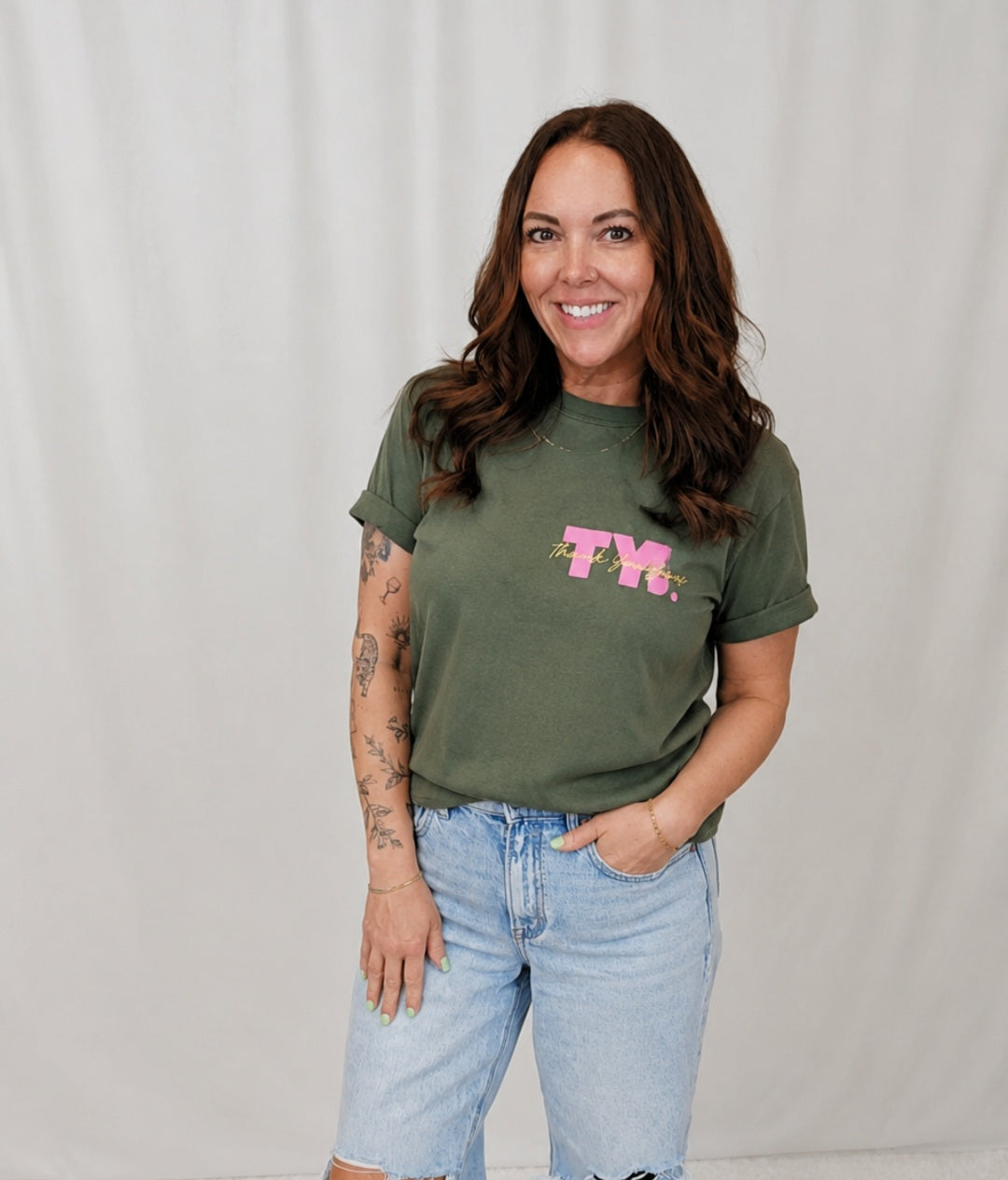 TYJ Olive T-Shirt