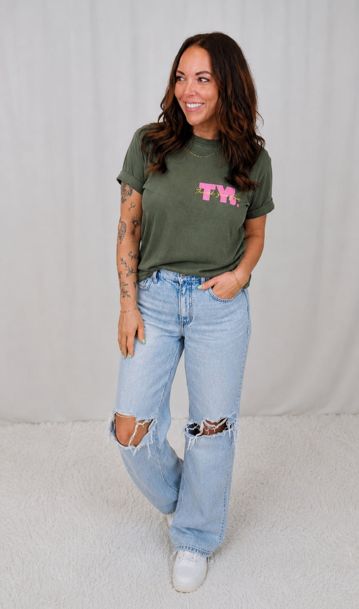 TYJ Olive T-Shirt
