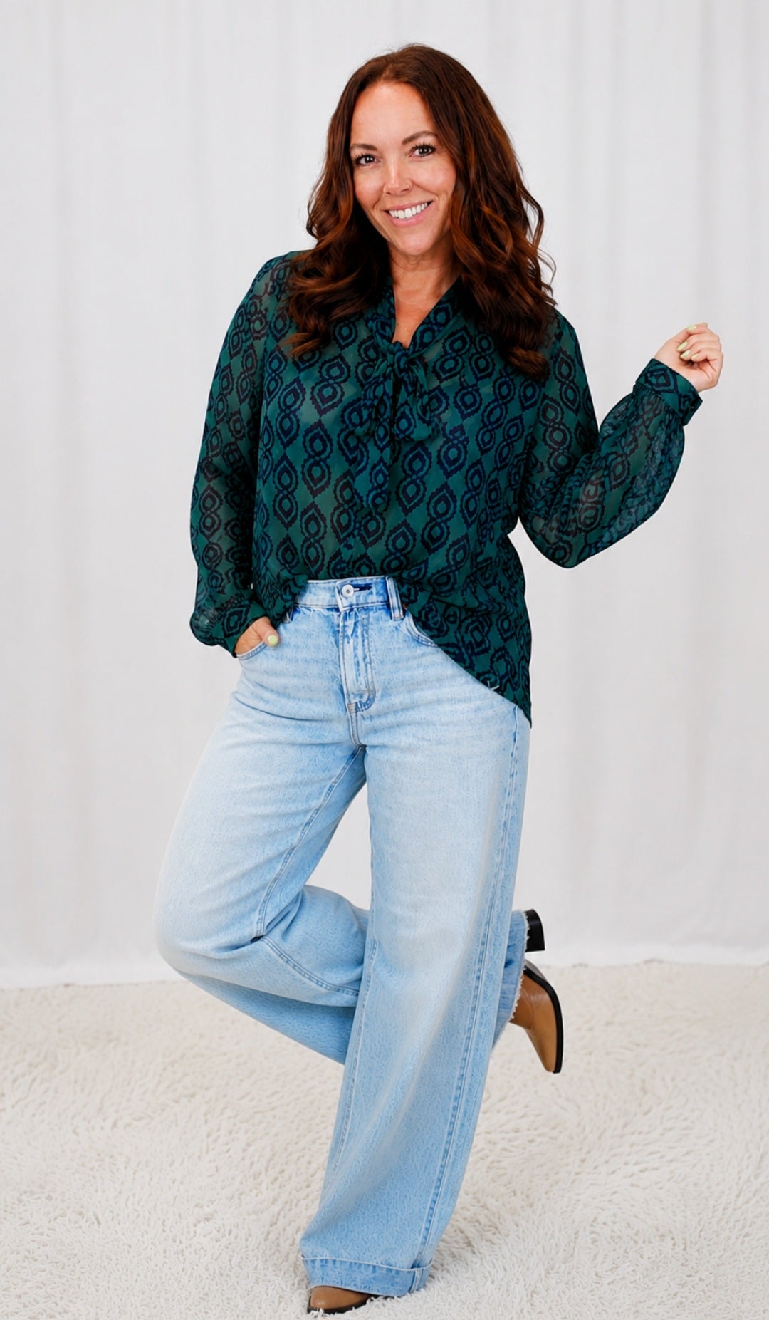 Cali Chiffon Blouse