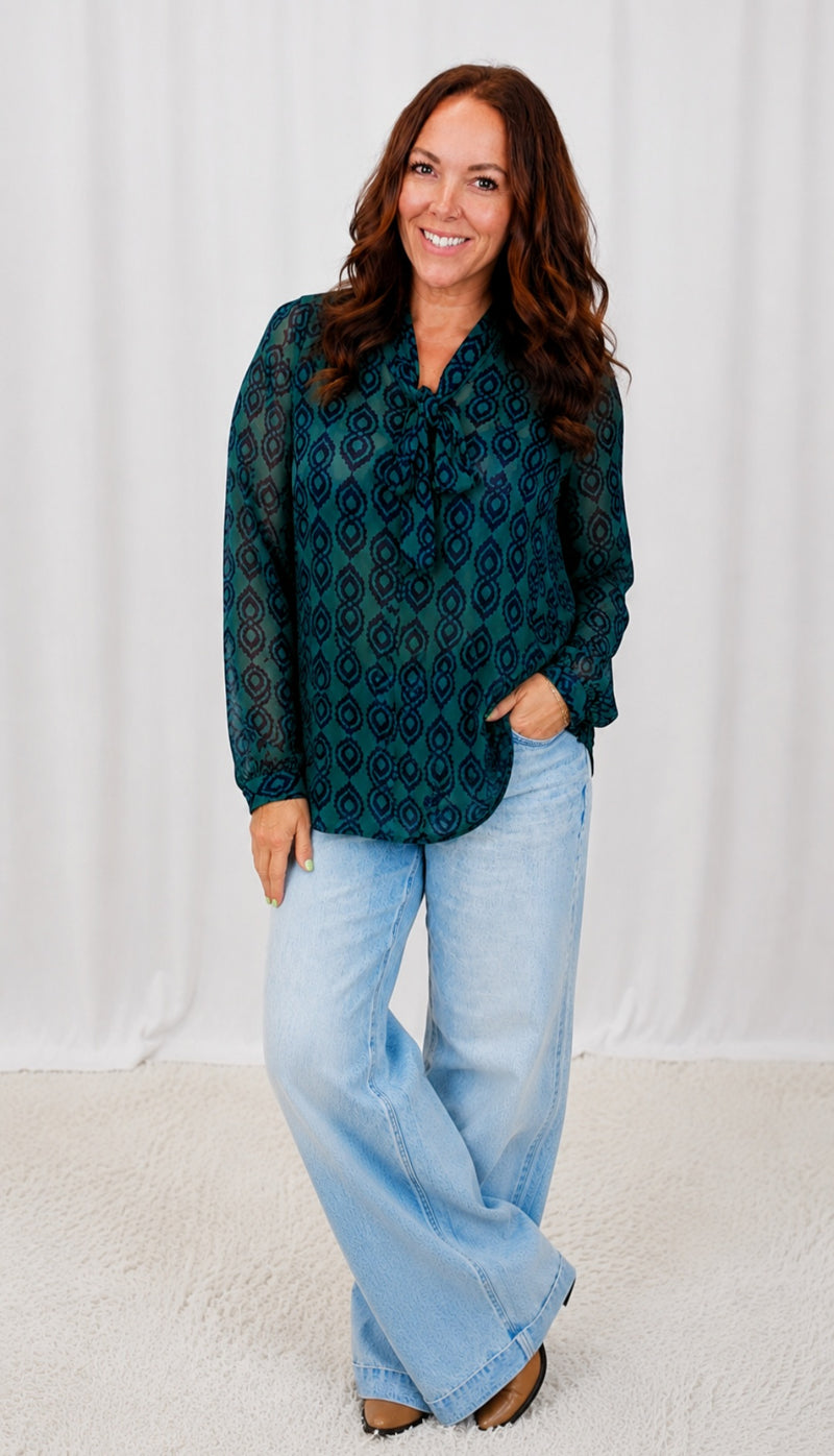 Cali Chiffon Blouse