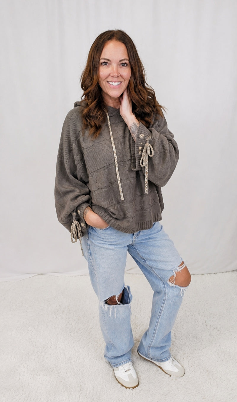 Balloon Sleeve Sweater