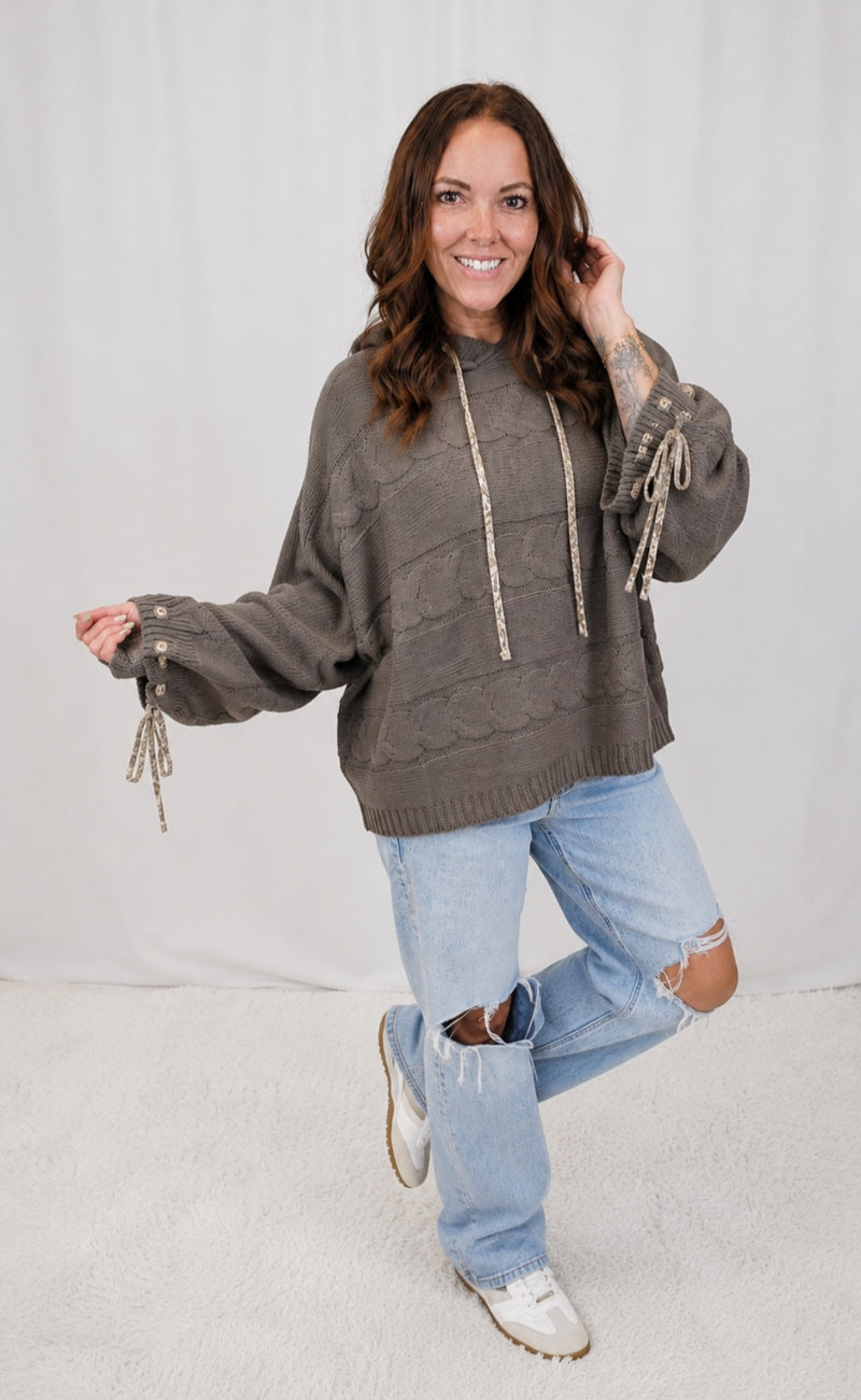 Balloon Sleeve Sweater
