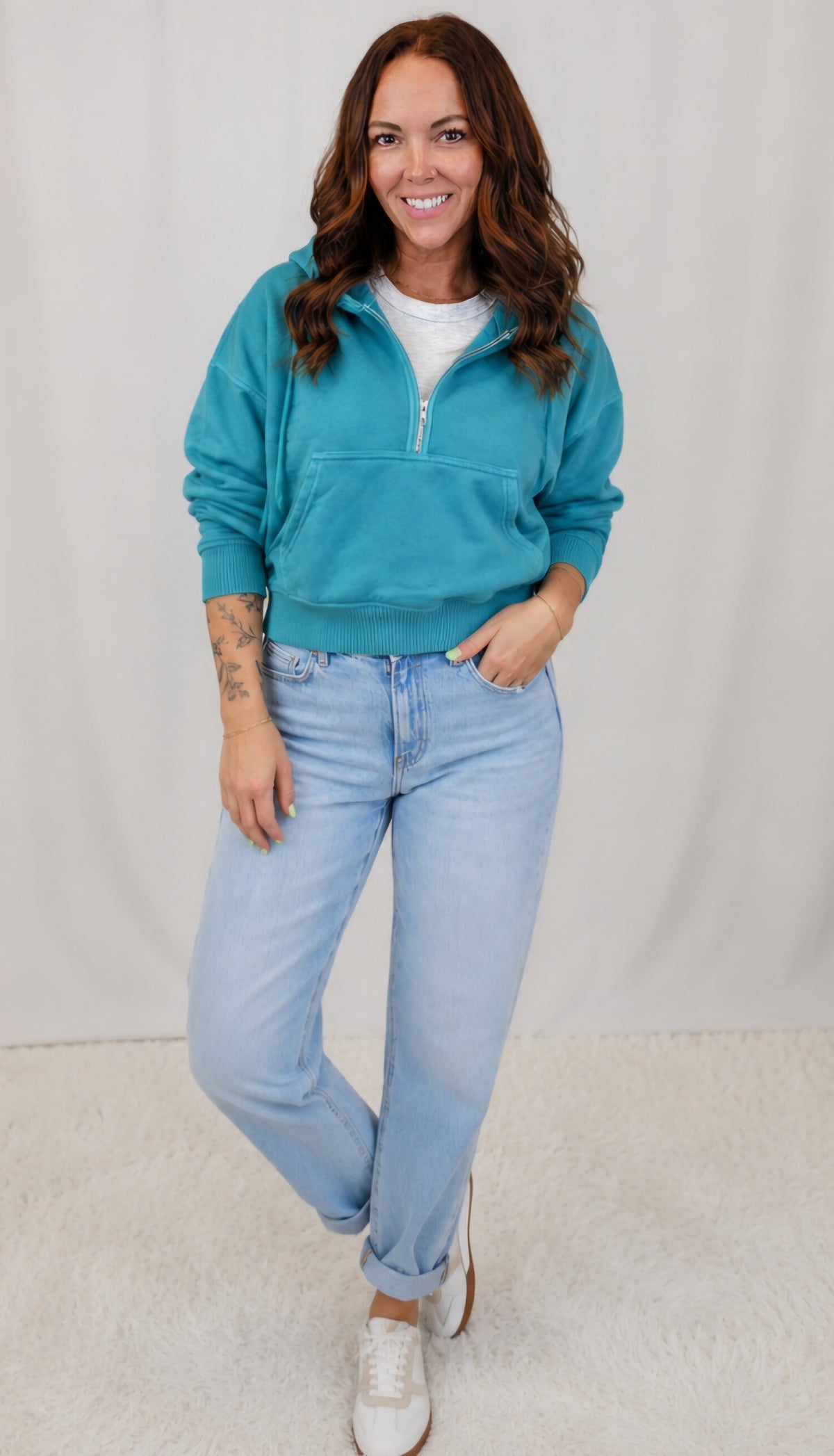 Versatile Fleece Hoodie