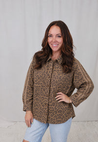 Meg Leopard Shacket