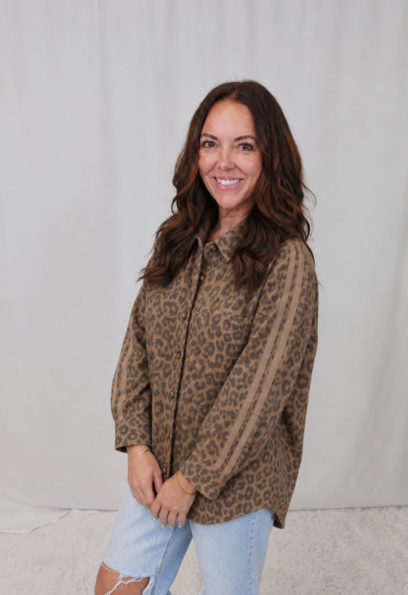 Meg Leopard Shacket