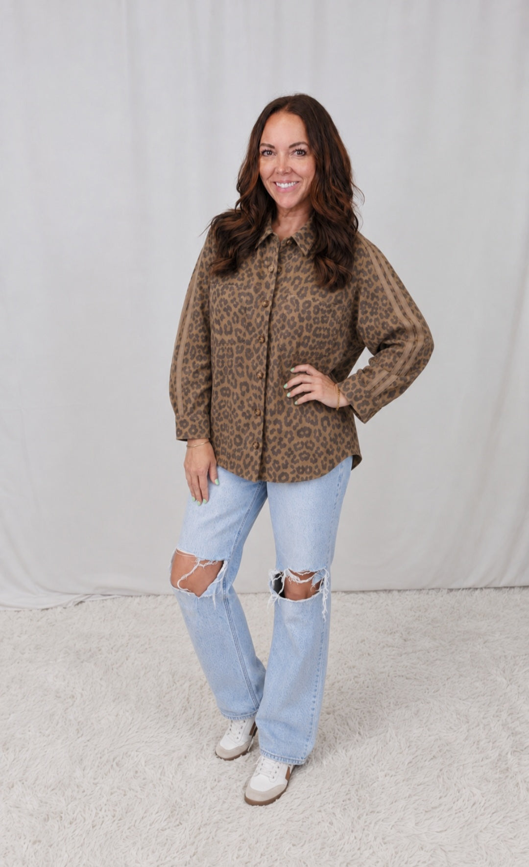 Meg Leopard Shacket