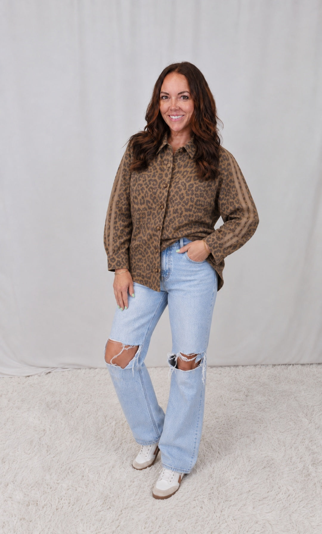 Meg Leopard Shacket