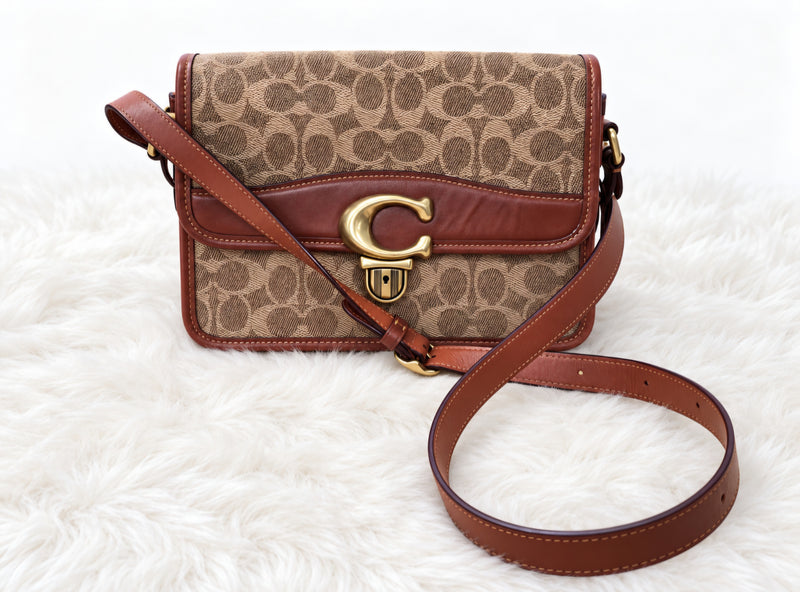 Coach Jacquard Shoulder Bag