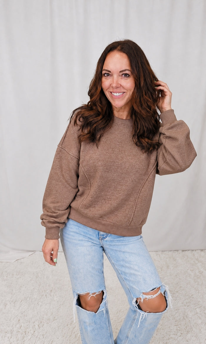 Franny Fleece Sweatshirt