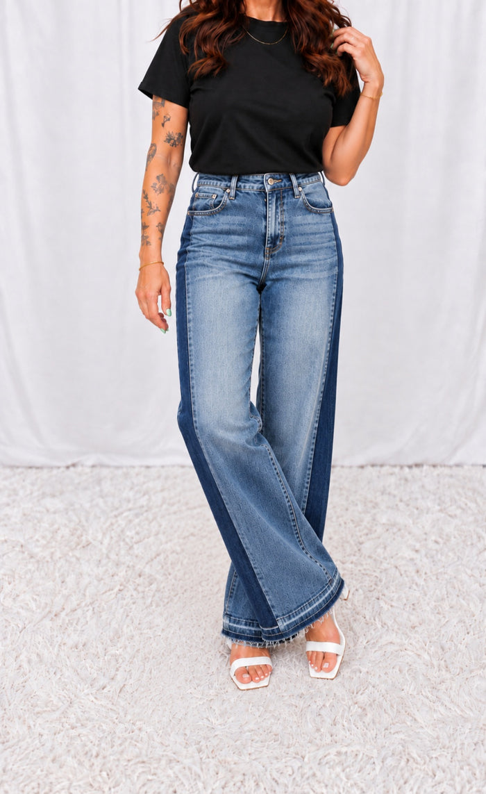 Sara Released Hem Jean