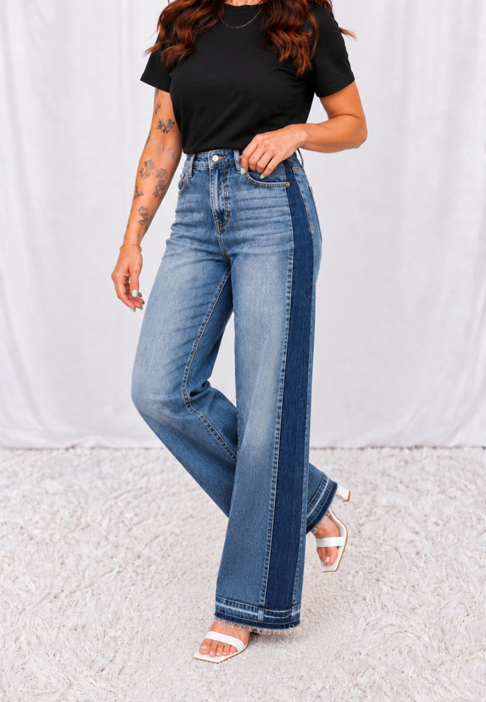 Sara Released Hem Jean
