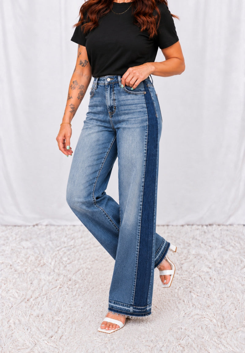 Sara Released Hem Jean