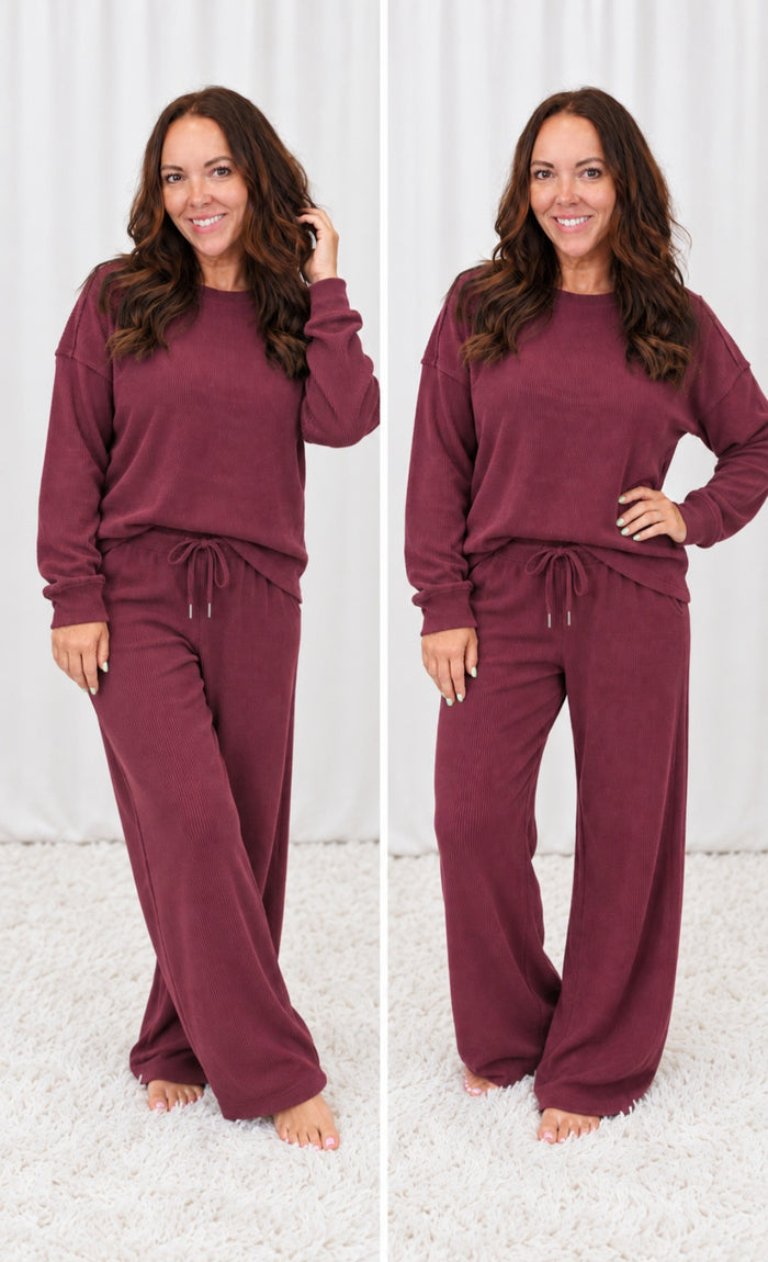 Cheryl Waffle Pant
