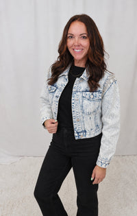 Embellished Denim Jacket
