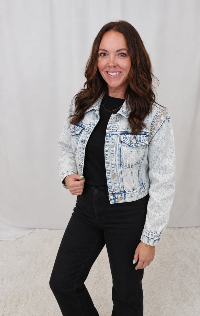 Embellished Denim Jacket