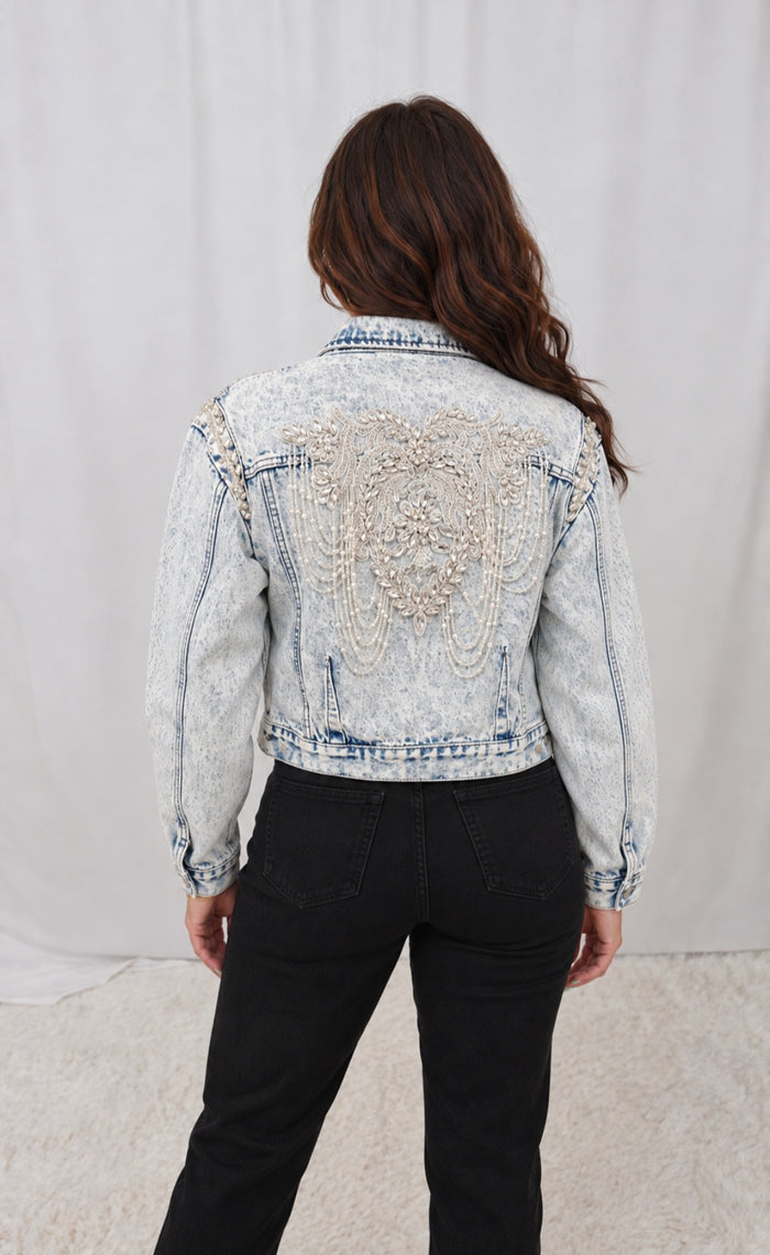 Embellished Denim Jacket