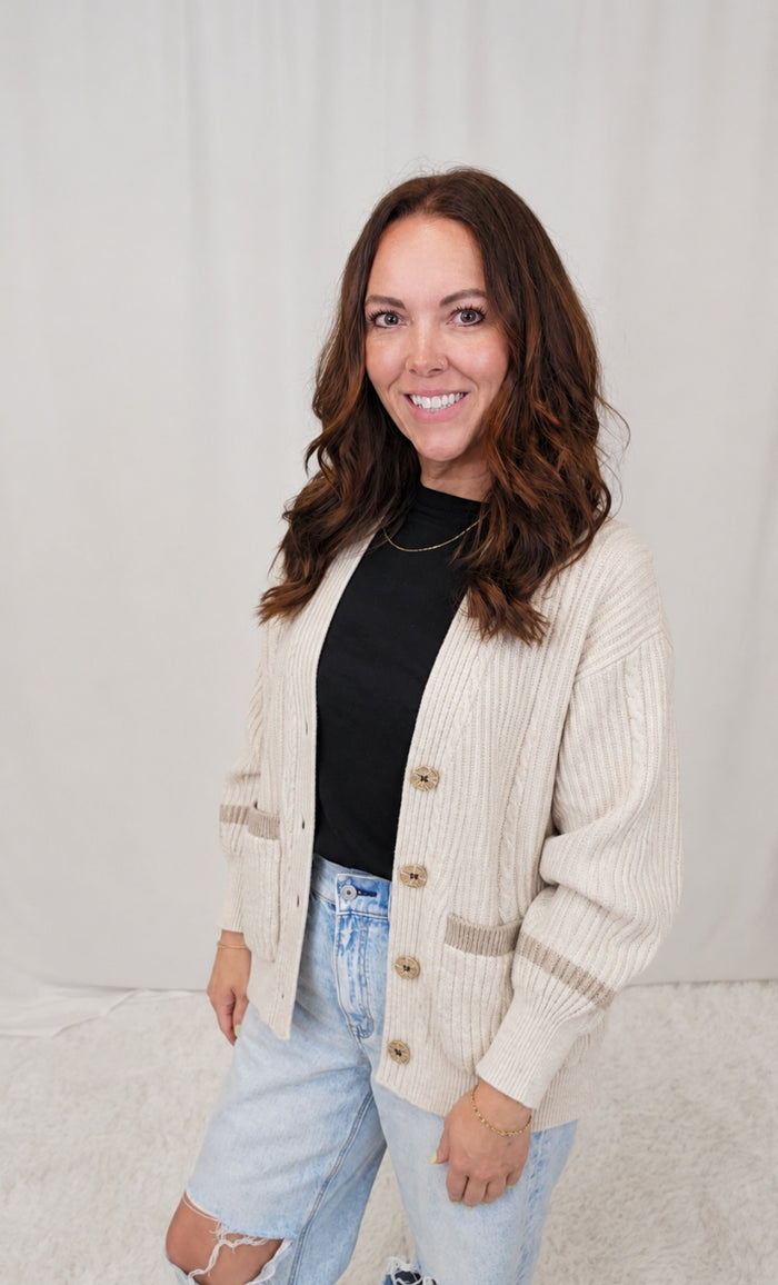 Carley Cable Cardigan