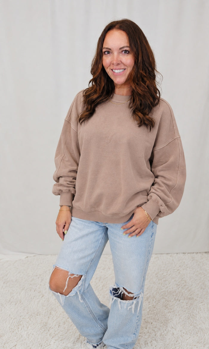Taupe Sweatshirt