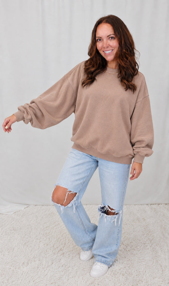 Taupe Sweatshirt