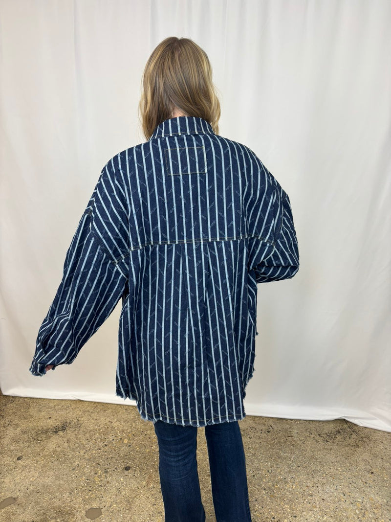 Raw Edge Shirt