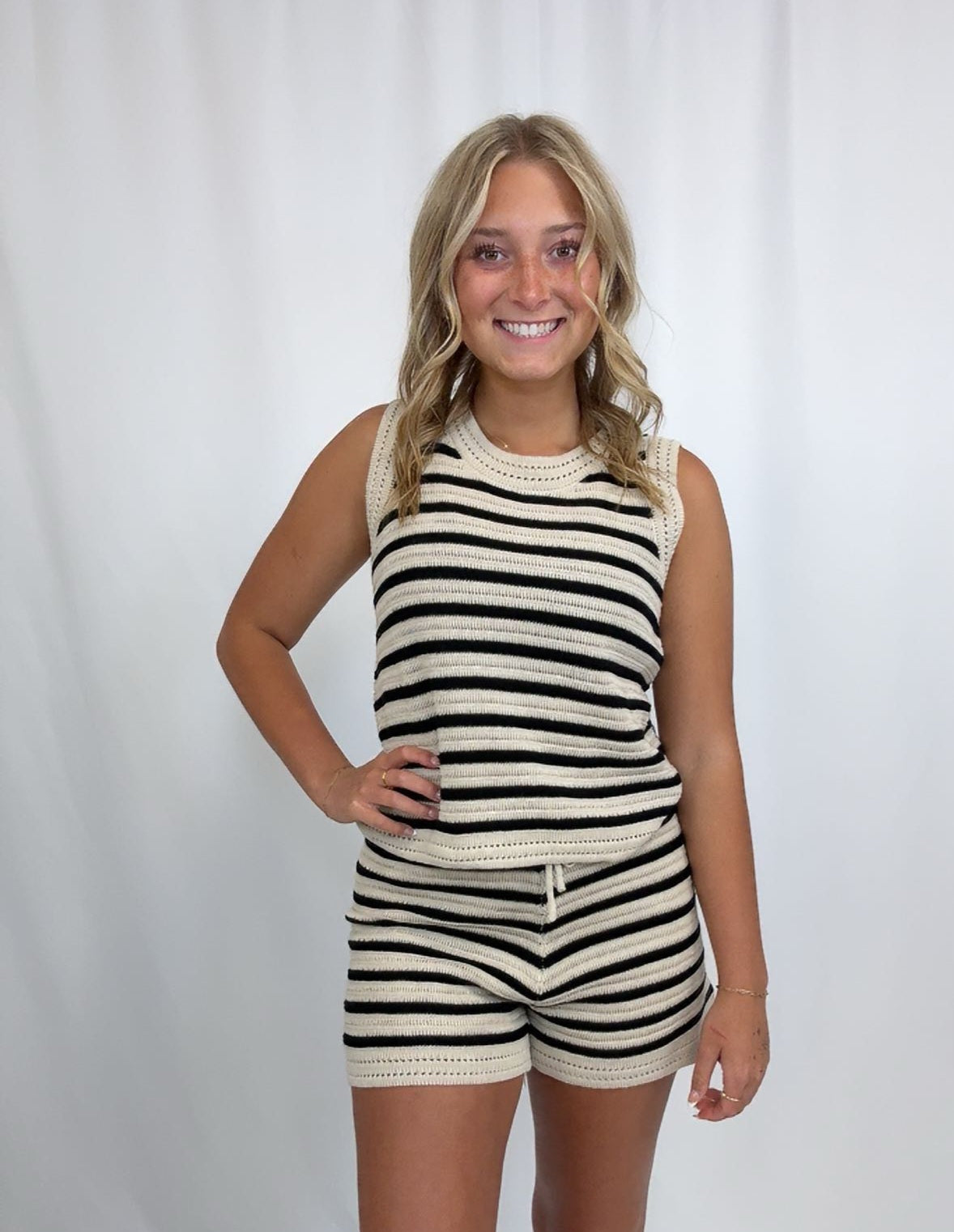 Tatum Texture Stripe SET - SALE