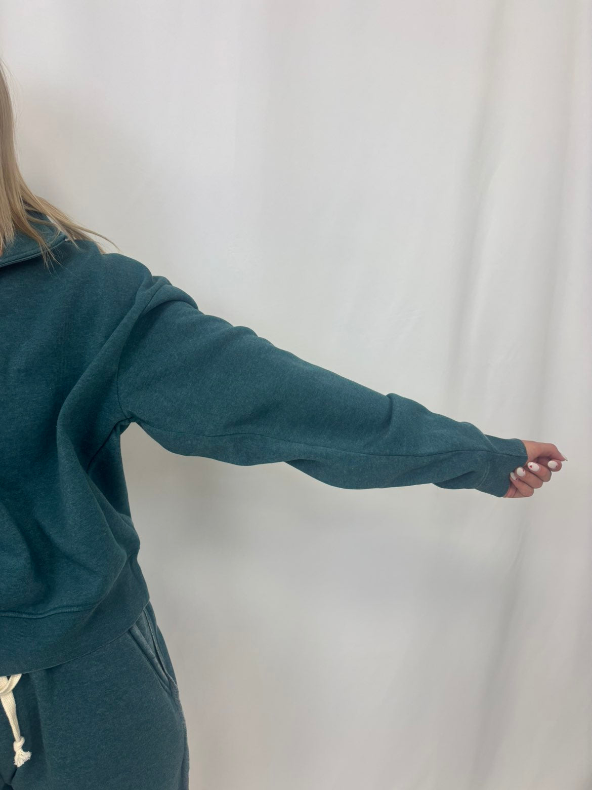 French Half Zip Pullover