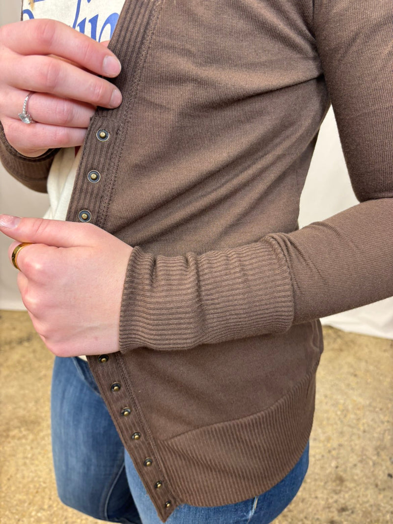 Snap Cardigan
