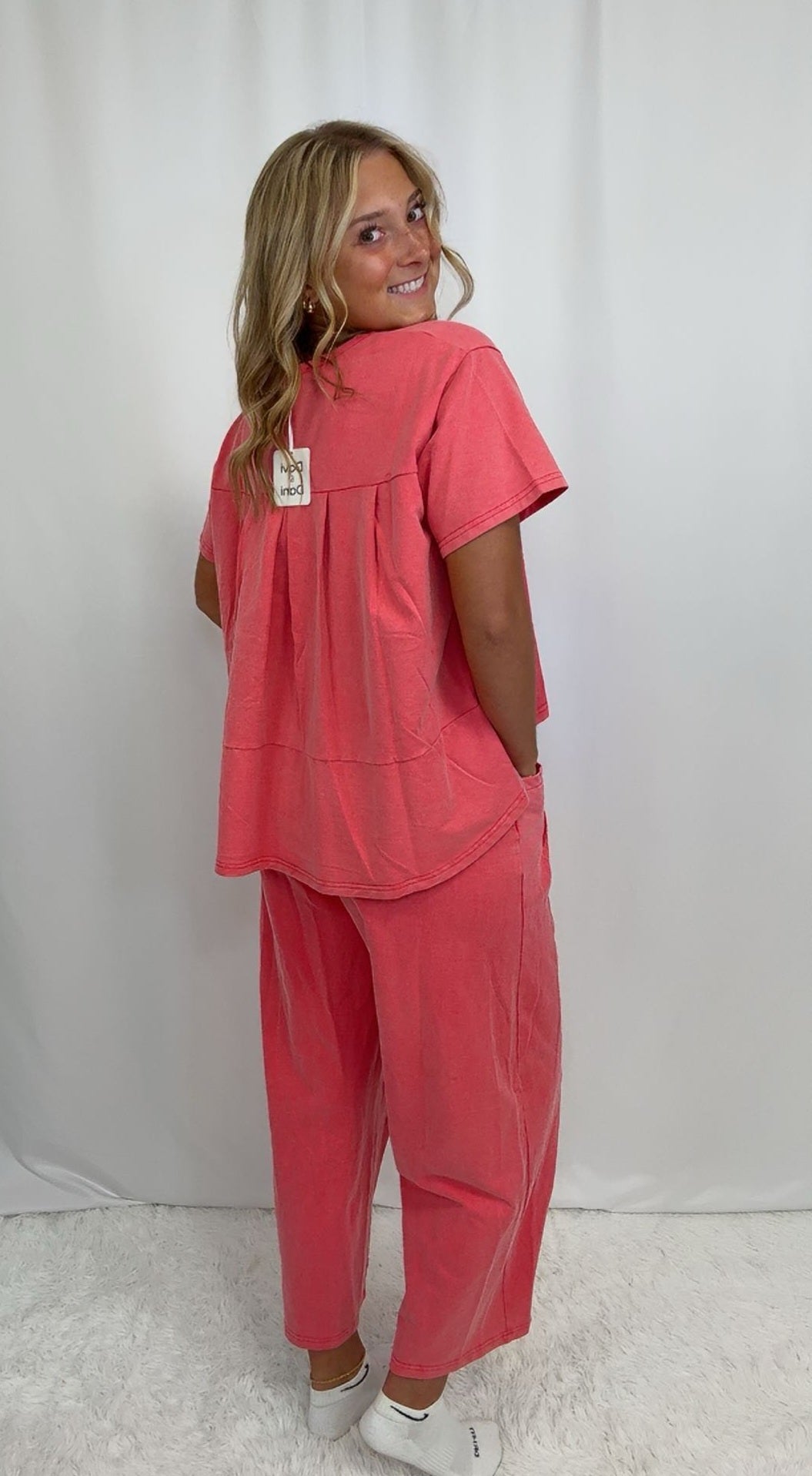 Rae Cotton Red SET