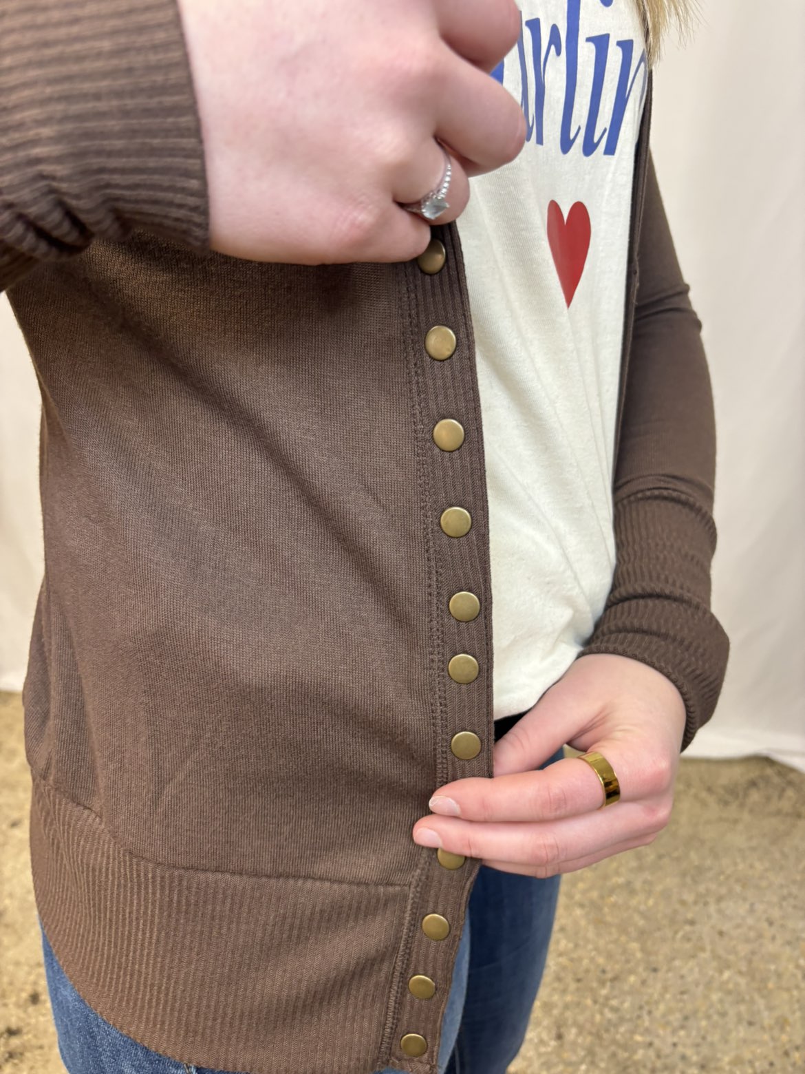 Snap Cardigan