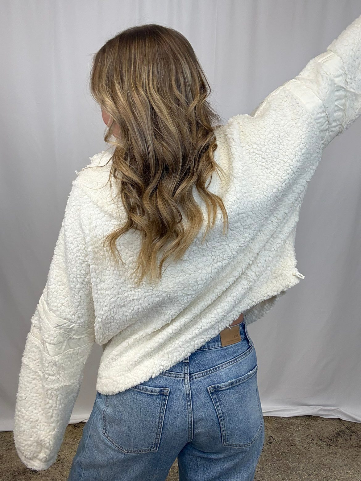 Cassie Cream Sherpa