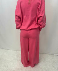 Burnout Wide Leg Pant
