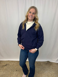 Navy Basic Hoodie