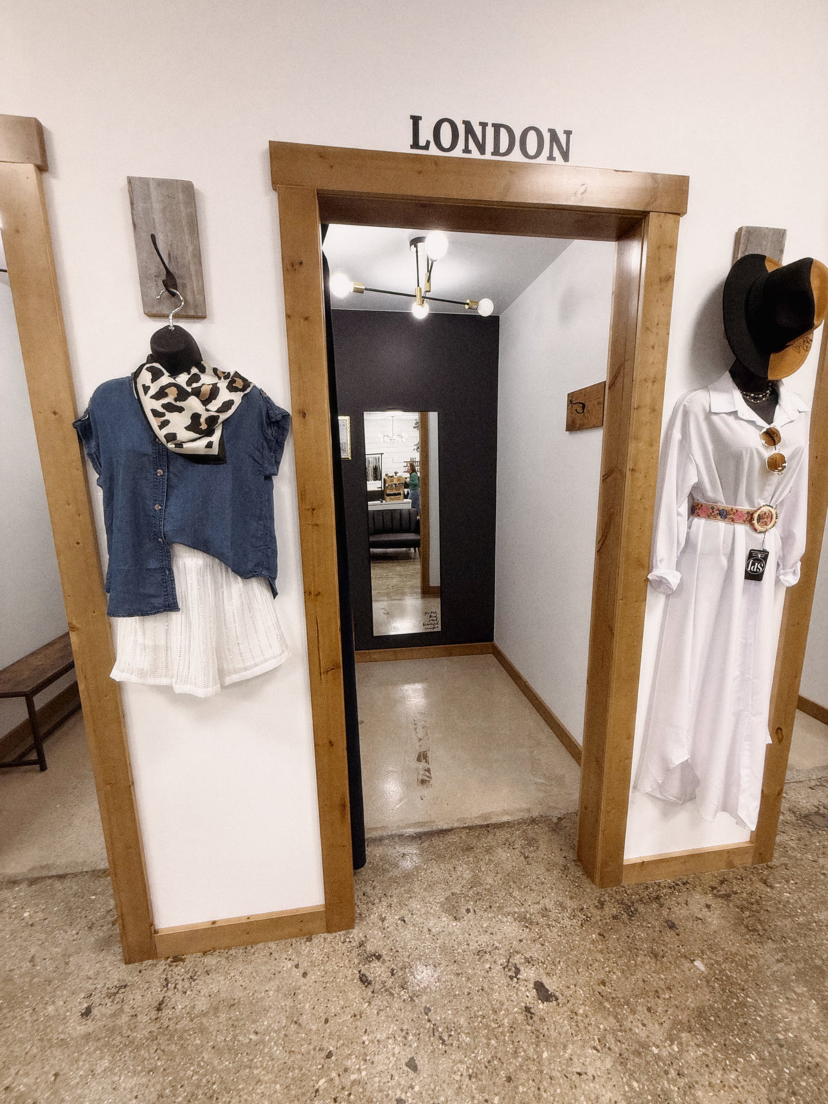 Fitting rooms