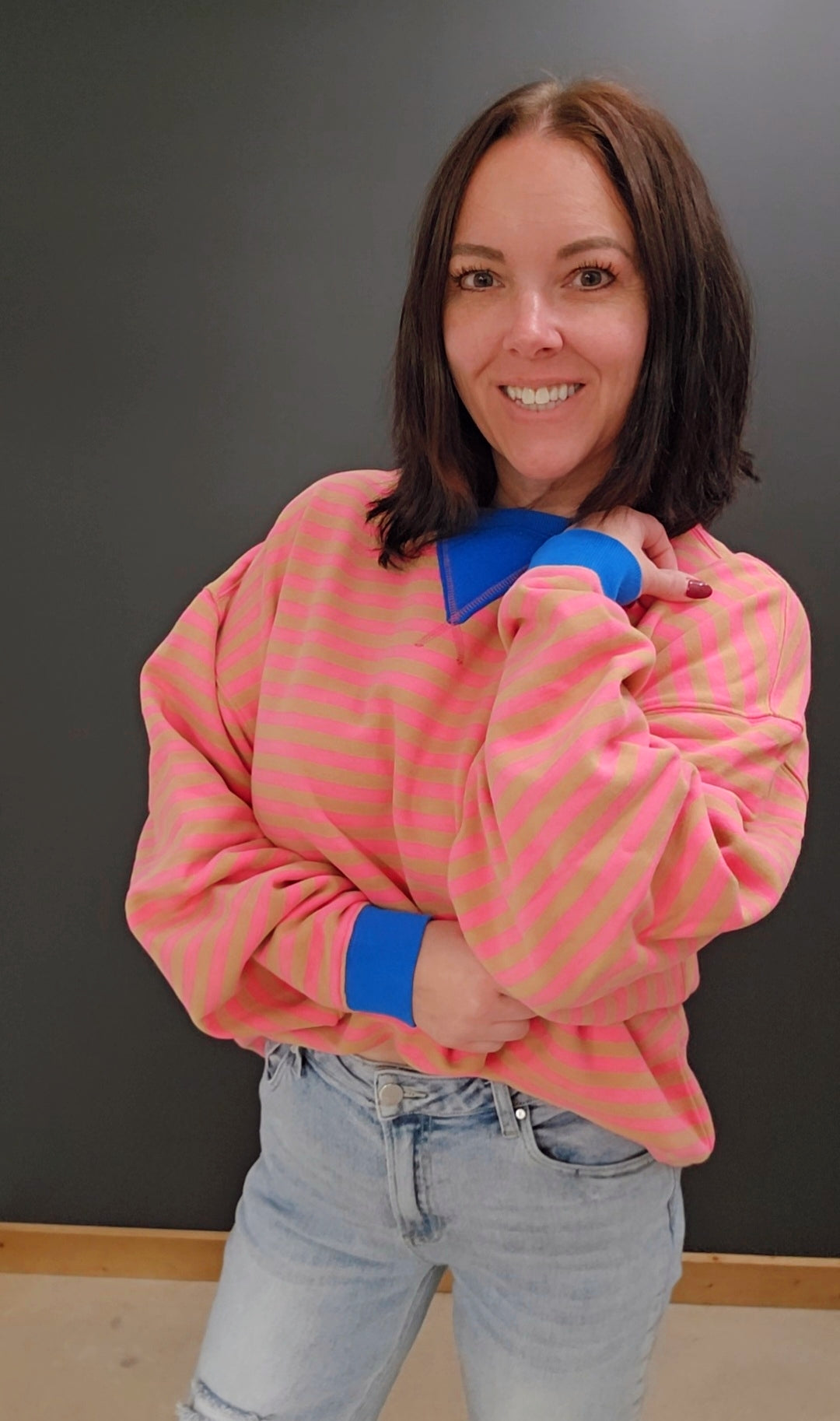 Candy Striped Sweater